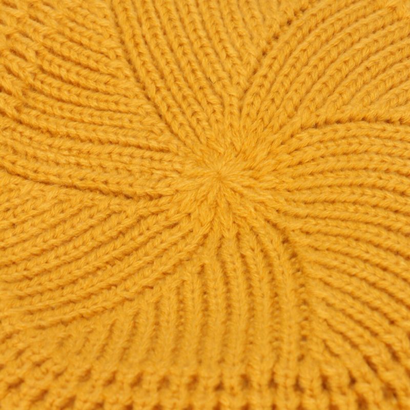 Damen Einfarbige Hohle Atmungsaktive Strickmütze Im Freien Winddichte Sonnenschutz-barettkappe