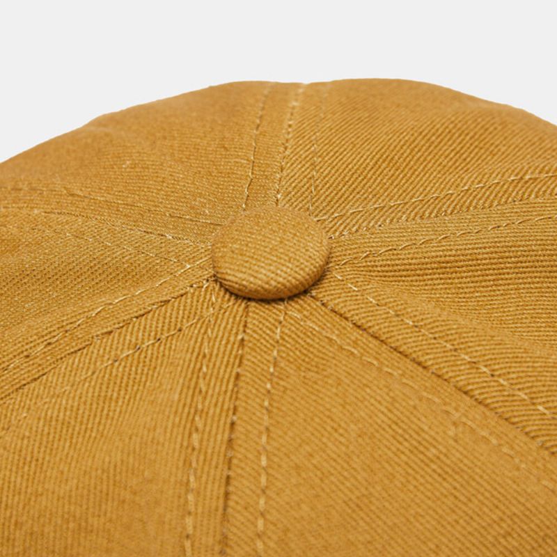 Herren Landlord Cap Cotton Dome Letter Patch Fashion Brimless Beanie Skull Cap