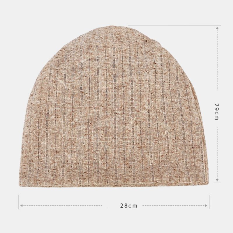 Hohle Atmungsaktive Beanie-mütze Sonnencreme Dünne Schal-mütze Dual-use-kappe