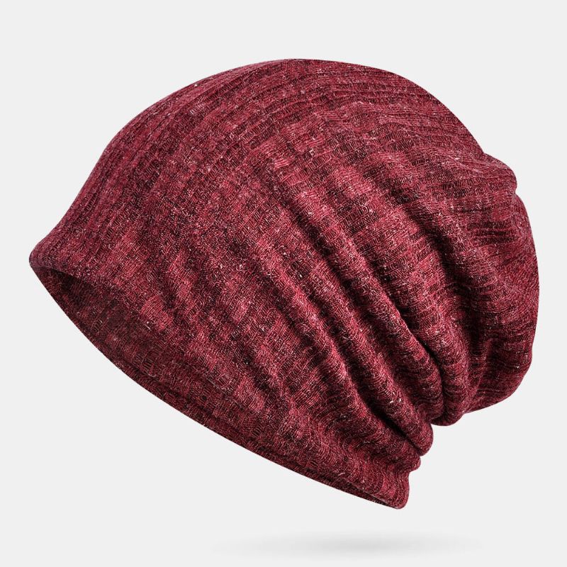 Hohle Atmungsaktive Beanie-mütze Sonnencreme Dünne Schal-mütze Dual-use-kappe