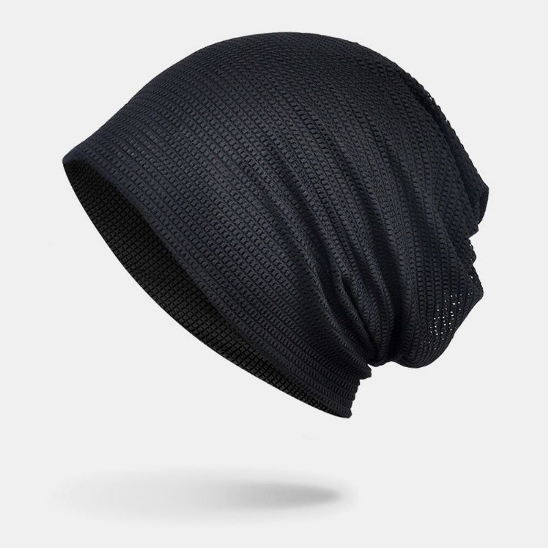 Multifunktions-mesh Atmungsaktiv Schweißabsorbierend Hip-hop-sportstirnband Schal Beanie-mütze