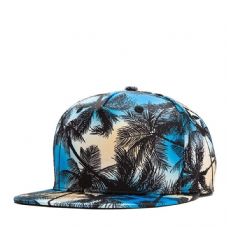 Tropical Wind Coconut Flat Hat Blatt Hip Hop Hat Baseball Cap