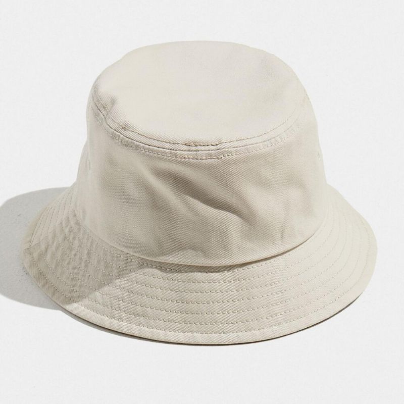 Unisex-baumwoll-umweltschützer Im Einklang Mit Der Natur Thema Muster Outdoor-reisen Sonnenschutz Bucket Hat