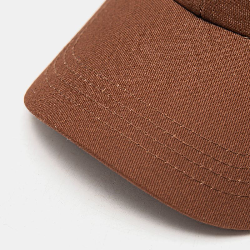 Unisex Baumwolle Nummer 7 Muster Dreidimensionale Stickerei Fashion Sunshade Baseball Caps