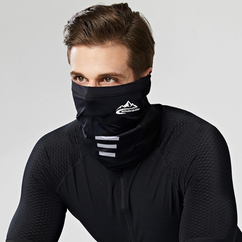 Unisex-eisseiden-sonnenschutz-reitbandana Balaclava-halsmanschette Halsschlauch Uv-beständig Schnell Trocknend Leichte Materialien Radfahren Für Erwachsene