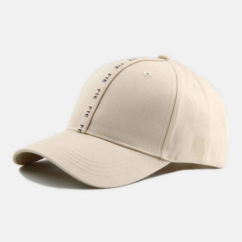 Unisex Lässige Wilde Sonnenhut Buchstabenmuster Sommer Reise Sonnenschutz Baseballmütze