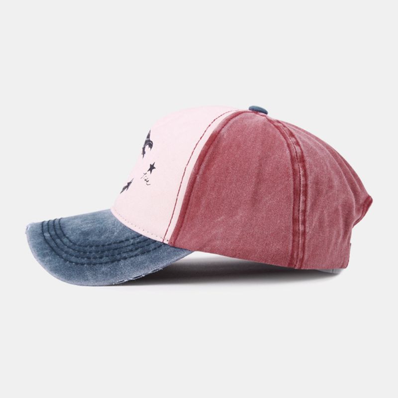 Unisex Make-old Piratenschiff Ankermuster Ivy Cap Outdoor Sonnencreme Baseballmützen Stretch Fit Cap