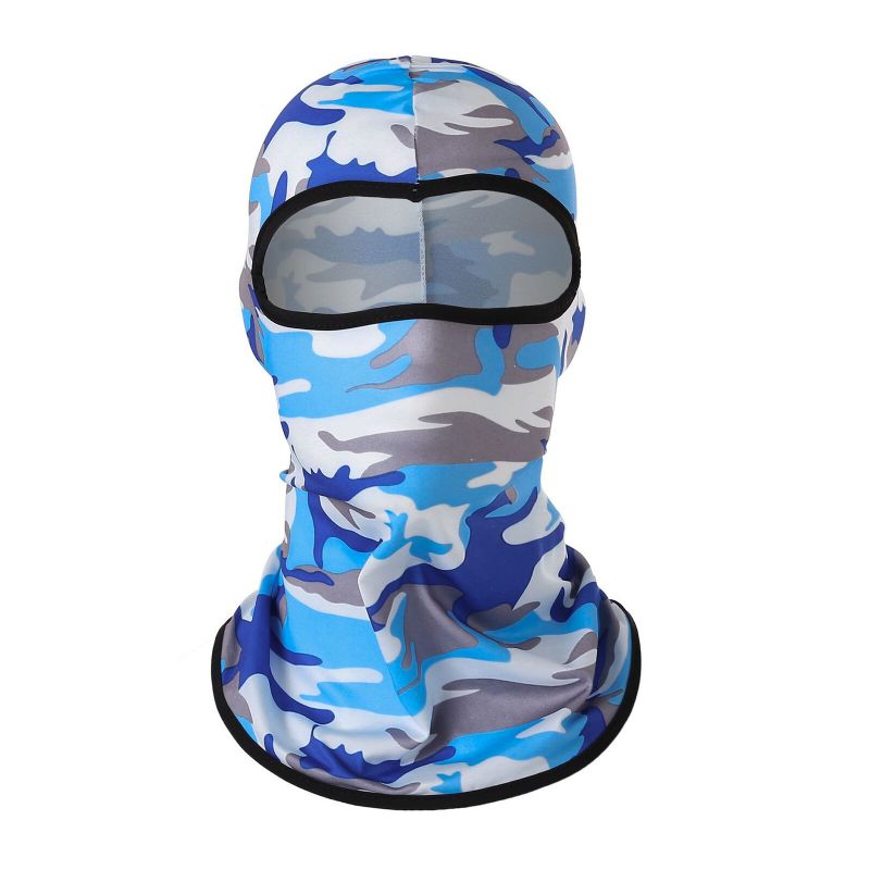 Unisex Polyester Camouflage Casual Outdoor Reiten Atmungsaktiv Winddicht Sonnenschutz Nackenschutz Gesichtsmaske Beanie Mützen