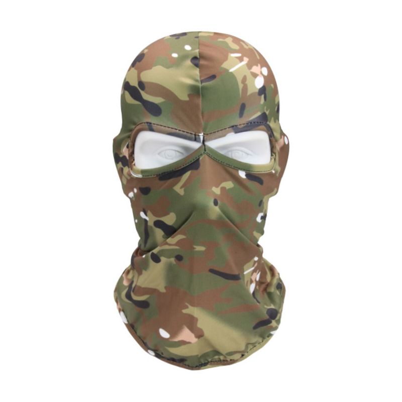 Unisex Polyester Camouflage Lässig Outdoor Reiten Winddicht Sonnenschutz Nackenschutz Gesichtsmaske Beanie Mützen