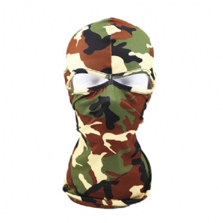 Unisex Polyester Camouflage Lässig Outdoor Reiten Winddicht Sonnenschutz Nackenschutz Gesichtsmaske Beanie Mützen