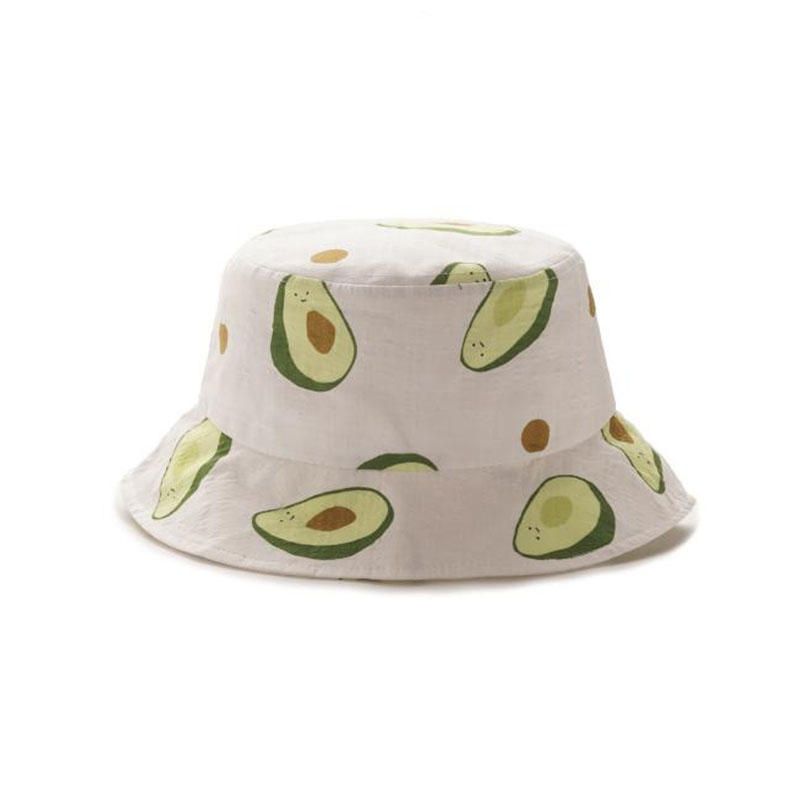 Unisex Sommer Avocado Fischerhut Fischerhut Outdoor Reise Sonnenhut