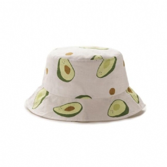 Unisex Sommer Avocado Fischerhut Fischerhut Outdoor Reise Sonnenhut