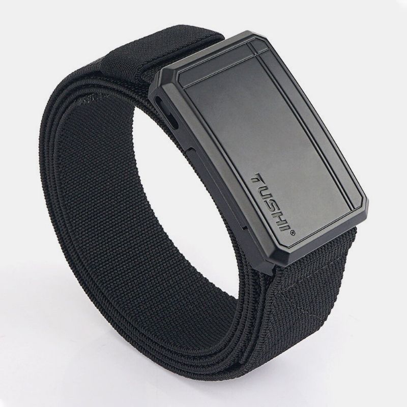 Männer Nylon Magnetic Automatic Buckle Multifunktions-outdoor-kampfgürtel 125 cm Verstellbarer Taktischer Gürtel Für Bergsteigertraining