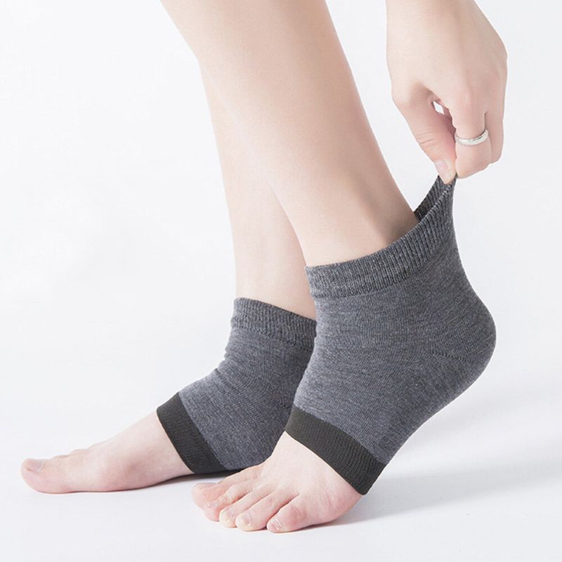 10 Paar Silikon-antiriss-socken Fußpflege Rissiger Fuß Trockene Harte Haut Schutz Feuchtigkeitsspendende Spa-gel-socken