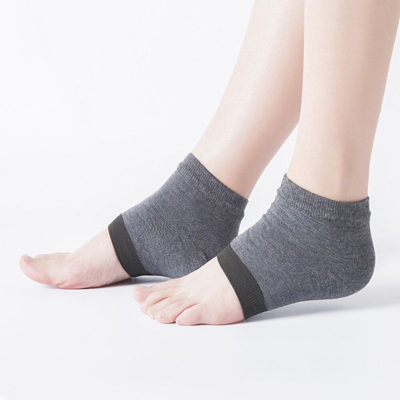 10 Paar Silikon-antiriss-socken Fußpflege Rissiger Fuß Trockene Harte Haut Schutz Feuchtigkeitsspendende Spa-gel-socken