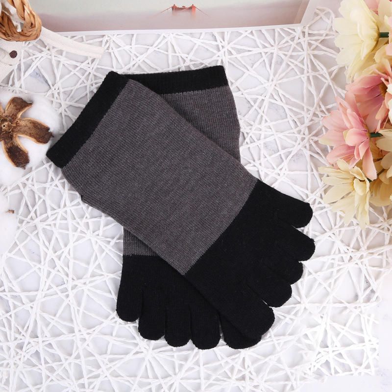 Damen Mädchen Einfache Fünfzehensocken 5er-set Söckchen