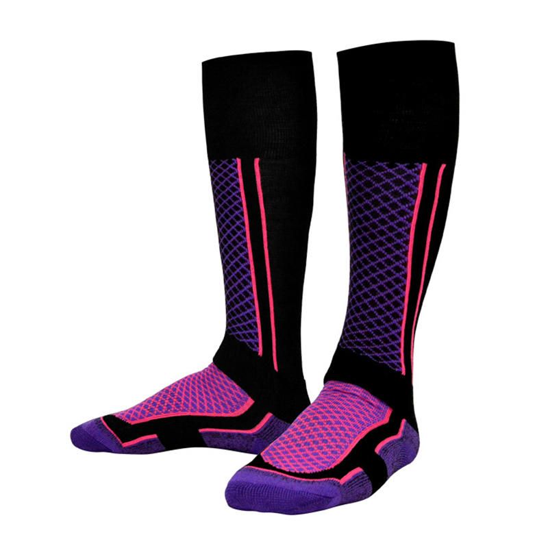 Herren Damen Sports Verdicken Lange Sportsocken