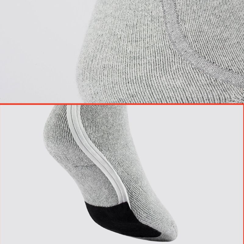 Männer Baumwolle Schnellheizung Usb-aufladung Hält Warm Winter Outdoor Fußwärmer Beheizte Schlauchsocken