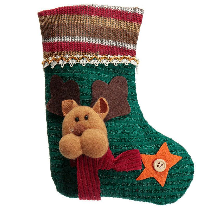 Unisex Baumwoll-jacquard-weihnachtsmann-schneemann-elch-wintersocken