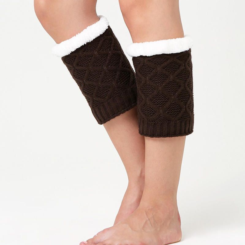 Unisex-winter-beinwärmer Dicker Fleece-einsatz Socken