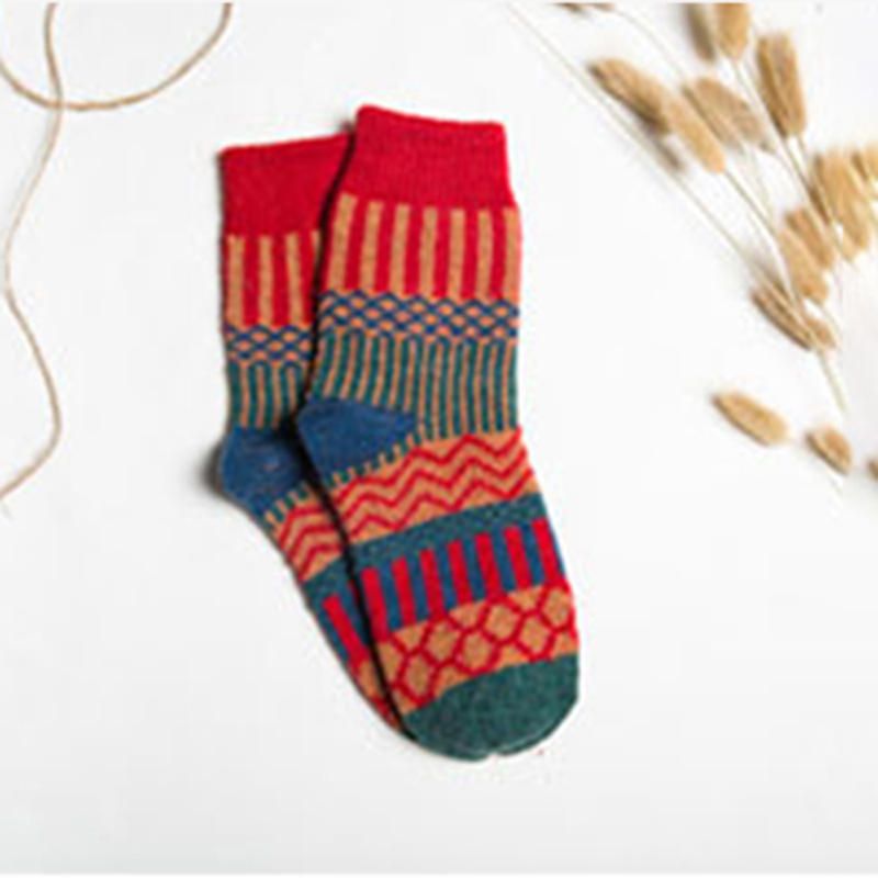 Weihnachts-casual Sheath Tribal Damensocken