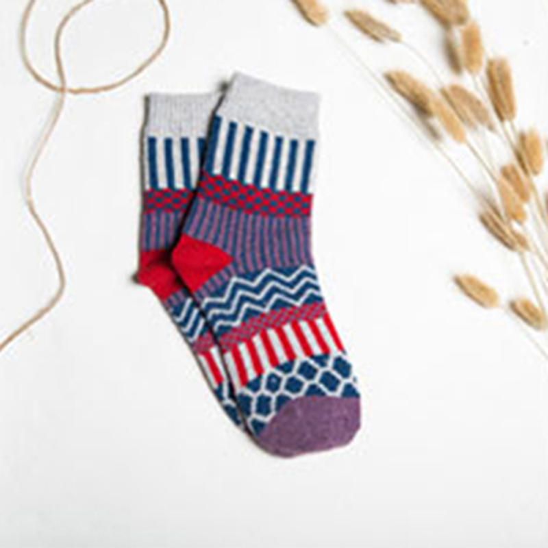 Weihnachts-casual Sheath Tribal Damensocken