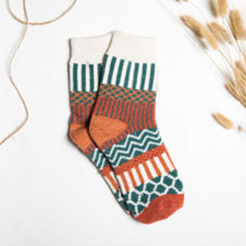 Weihnachts-casual Sheath Tribal Damensocken