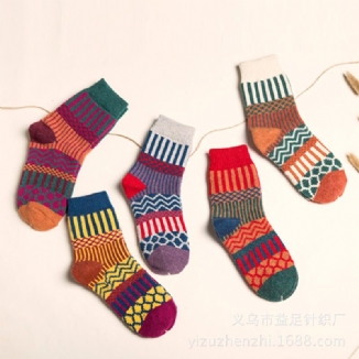 Weihnachts-casual Sheath Tribal Damensocken