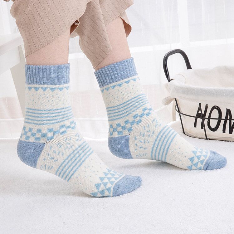 Wintersocken Mit Desodorierungsstreifen Für Damen