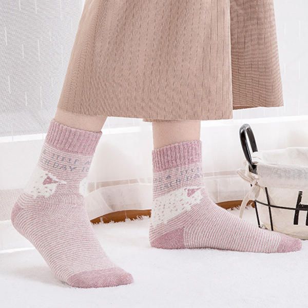 Wintersocken Mit Desodorierungsstreifen Für Damen