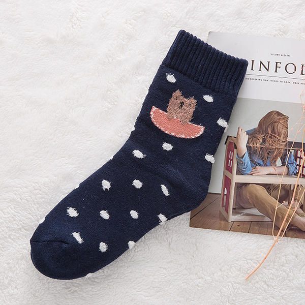 Wintersocken Mit Desodorierungsstreifen Für Damen