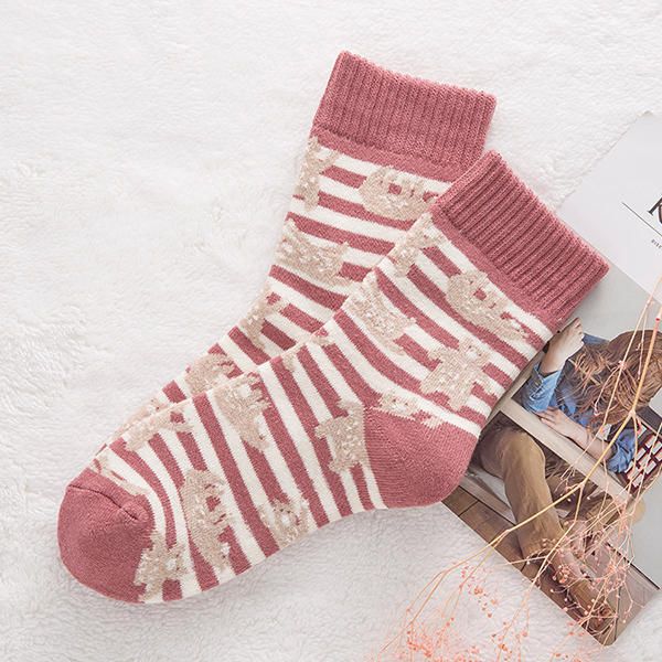 Wintersocken Mit Desodorierungsstreifen Für Damen