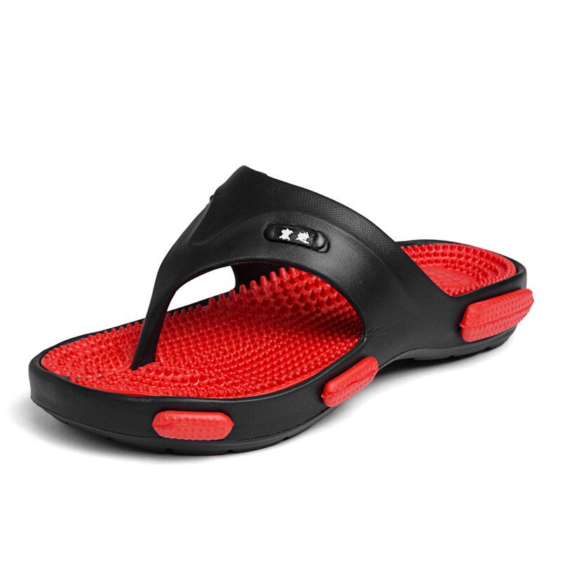 Herren Massage Flip Flop Lässige Weiche Strandhausschuhe