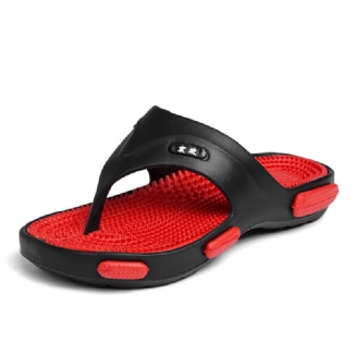 Herren Massage Flip Flop Lässige Weiche Strandhausschuhe