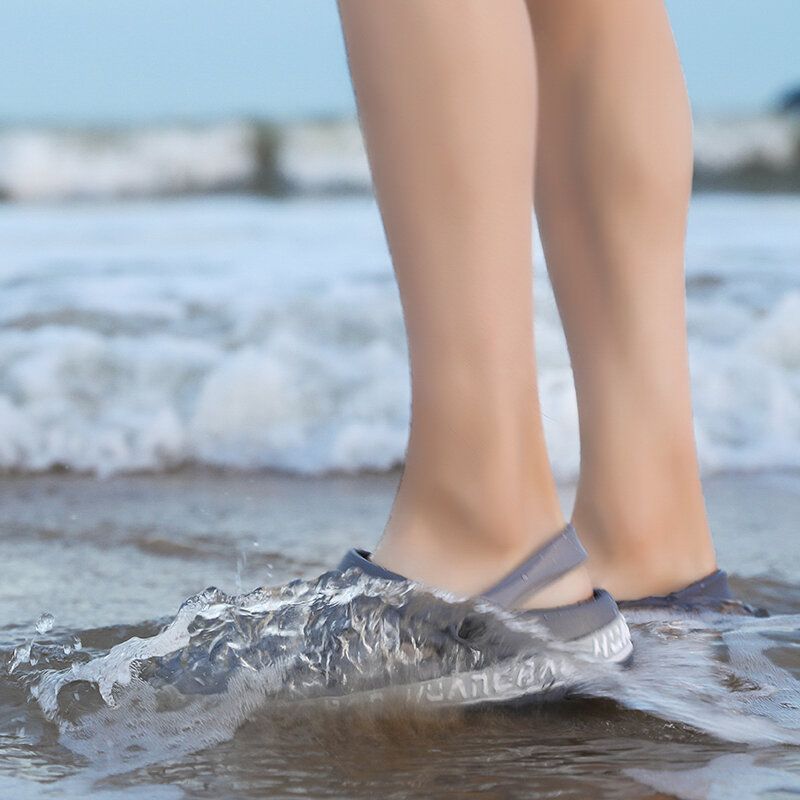 Rutschfeste Wasserdichte Outdoor-strandsandalen Und -hausschuhe Mit Weicher Sohle Für Herren