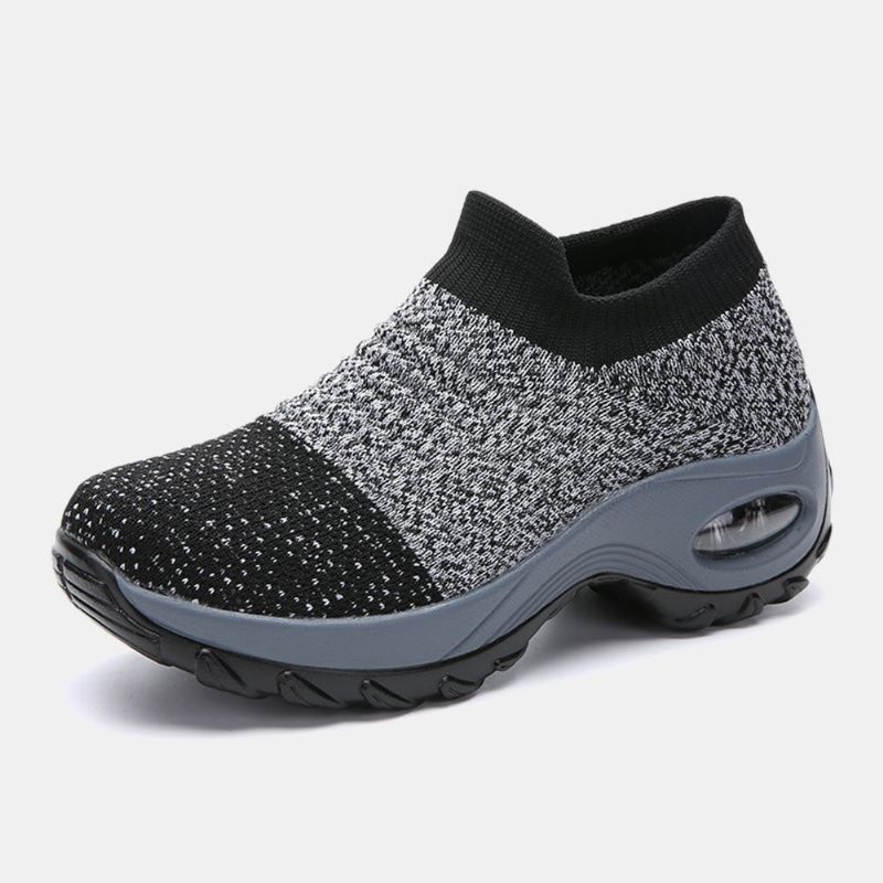 Atmungsaktive Damen-sneaker Aus Mesh Mit Socken