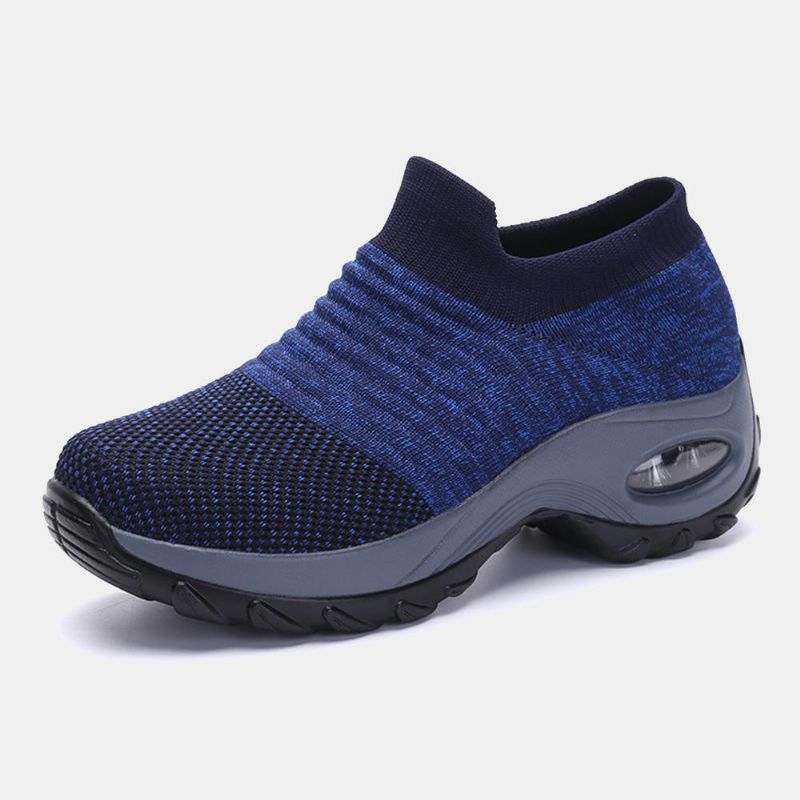 Atmungsaktive Damen-sneaker Aus Mesh Mit Socken