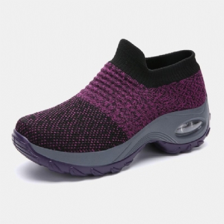 Atmungsaktive Damen-sneaker Aus Mesh Mit Socken