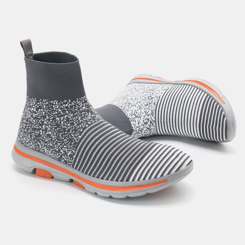 Atmungsaktive High-top-sneaker Aus Weichem Leichtem Mesh Für Damen