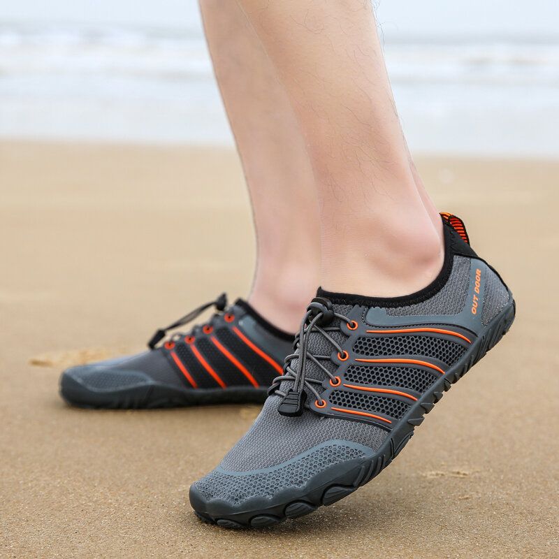 Atmungsaktive Leichte Und Rutschfeste Outdoor-watsportschuhe Für Herren Aus Mesh