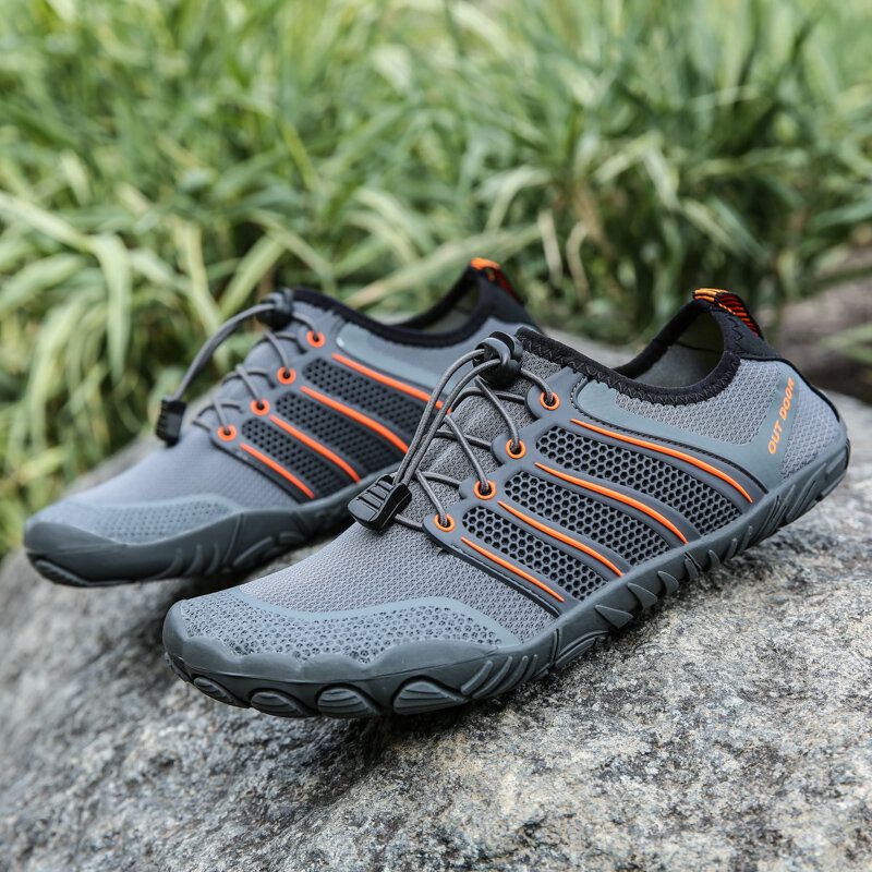 Atmungsaktive Leichte Und Rutschfeste Outdoor-watsportschuhe Für Herren Aus Mesh