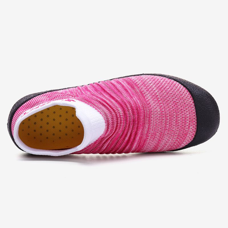 Atmungsaktive Sportschuhe Mit Weicher Sohle Und Leichtem Slip-on Für Damen In Übergröße