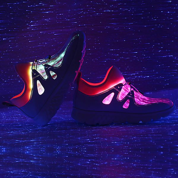 Beleuchtete Schuhe Mit Usb-aufladung Bunte Led-wanderschuhe