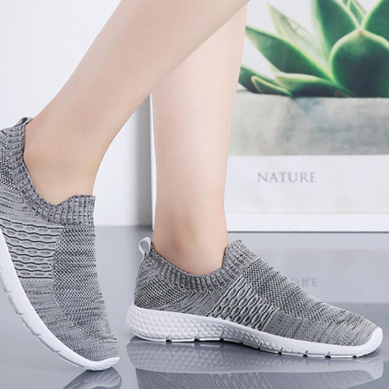 Bequeme Laufschuhe Aus Mesh Für Damen