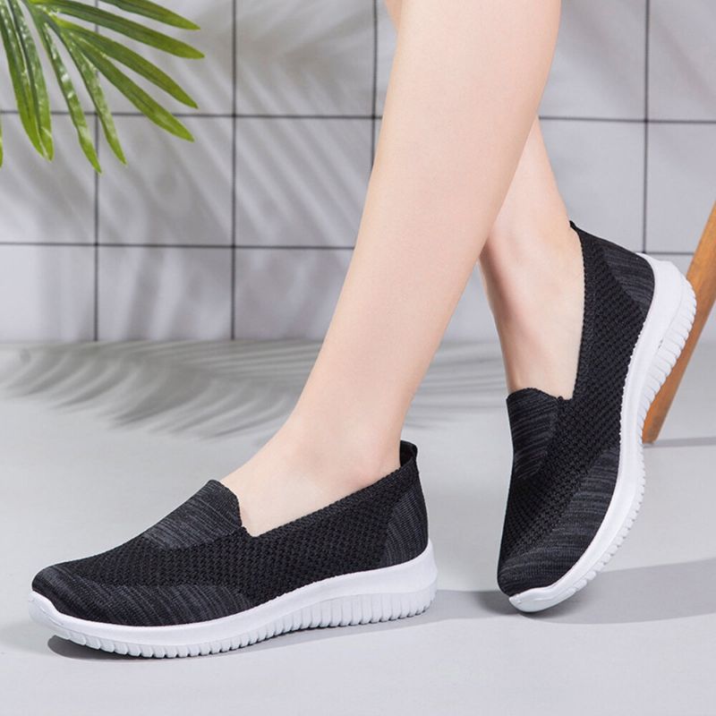 Bequeme Sport-wanderschuhe Aus Mesh Zum Hineinschlüpfen Für Damen