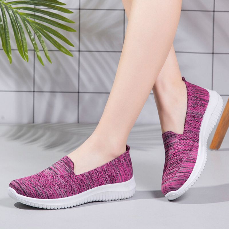 Bequeme Sport-wanderschuhe Aus Mesh Zum Hineinschlüpfen Für Damen