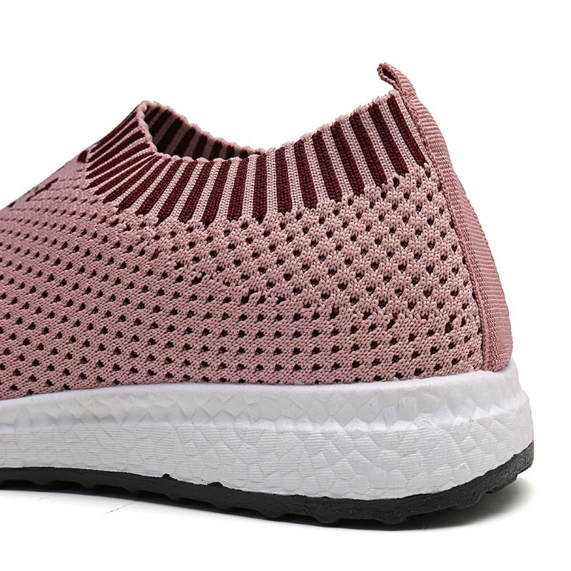 Lässige Atmungsaktive Plateau-sneaker Für Damen Im Freien