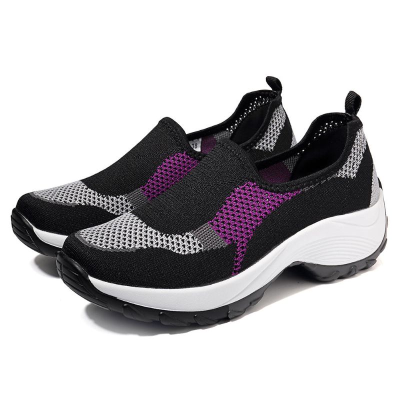 Lässige Bequeme Atmungsaktive Outdoor-mesh-damen-turnschuhe