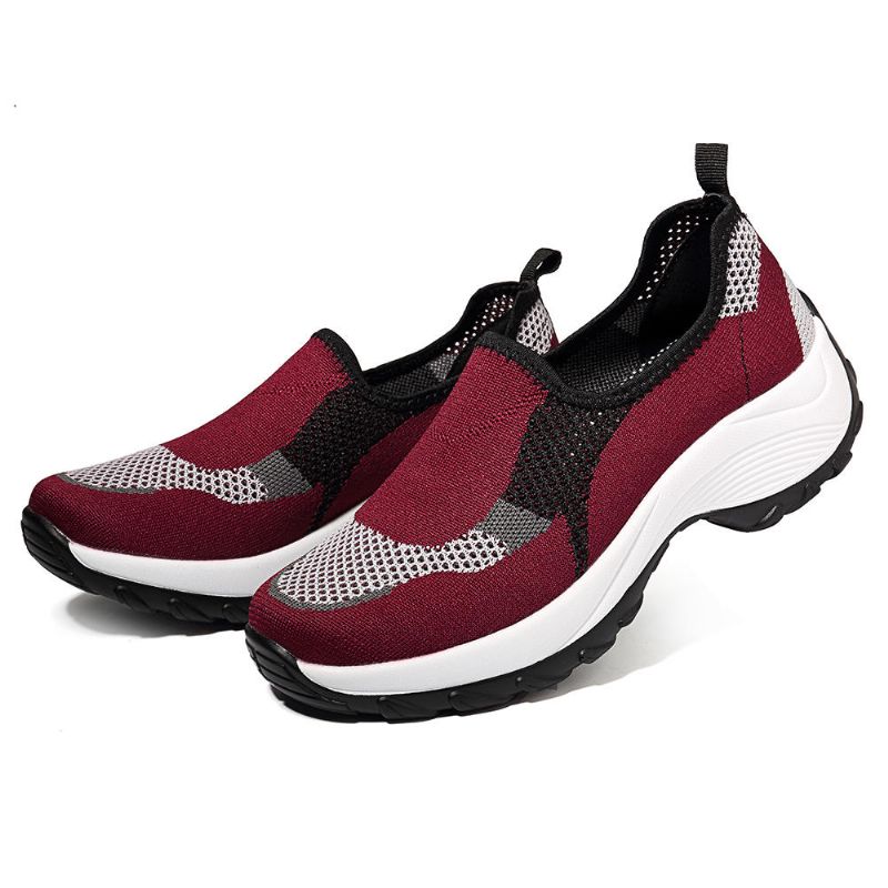 Lässige Bequeme Atmungsaktive Outdoor-mesh-damen-turnschuhe