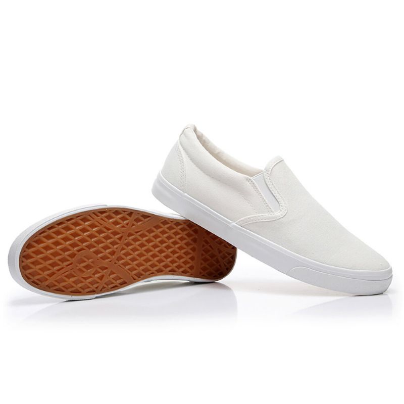 Lässige Bequeme Tragbare Canvas-slip-on-flats Für Damen